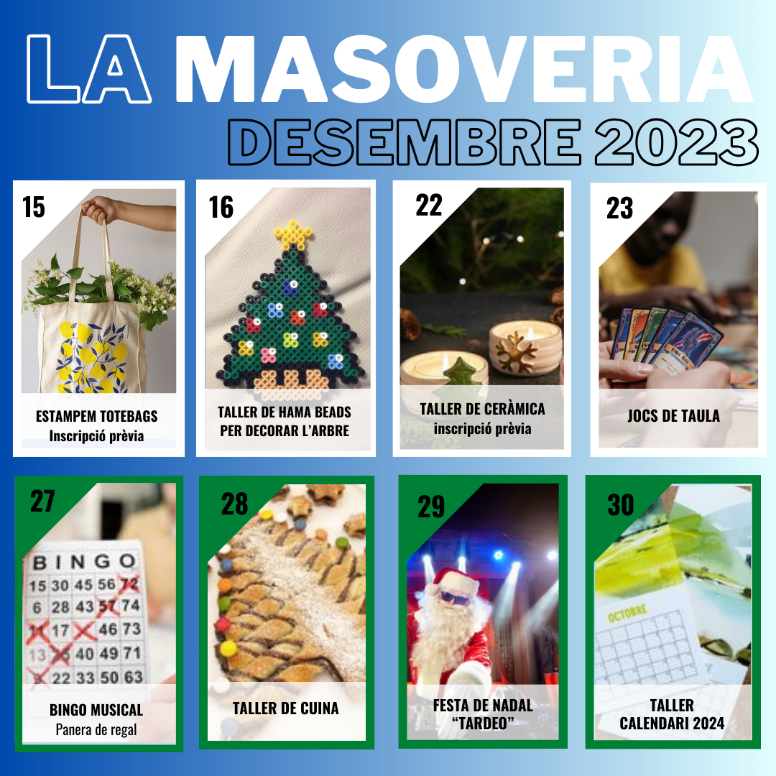 desembre 2023 - La Masoveria