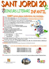 Concurs infantil Sant Jordi 2012