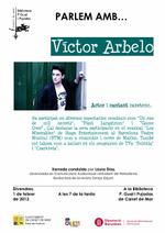 Cartell parlem amb Victor Arbelo