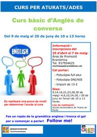 cartell curs angls - abril 2013