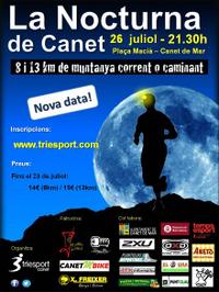 Cartell La Nocturna de Canet - 26 de juliol de 2014