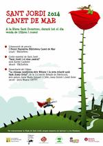 Cartell Sant Jordi Biblioteca - 2014