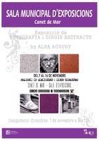 Cartell exposició Alba Achury - novembre 2014