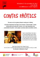 Contes eròtics - 13 de novembre de 2015