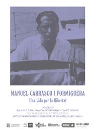 Cartell exposició Carrasco i Formiguera - març 2015