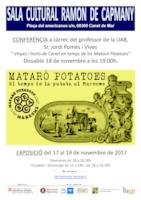 Cartell exposici Potatoes - novembre 2017