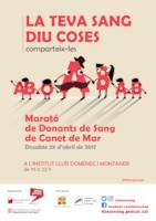 Cartell marat de sang - abril 2017