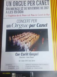 Cartel concert pro orgue - novembre 2017