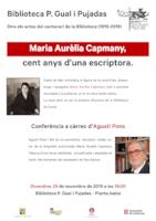 Conferència Maria Aurèlia Capmany