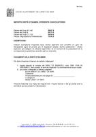 Informació pagament drets examen - 08 2012