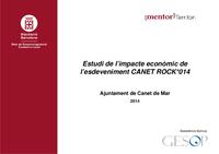 Impacte econòmic Canet Rock - informe