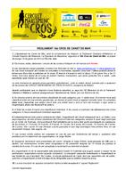 Reglament 18è Cros Canet - gener 2015