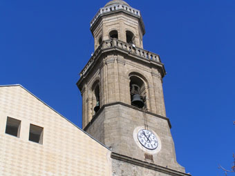 El campanar de Canet té 42 metres d'alçada