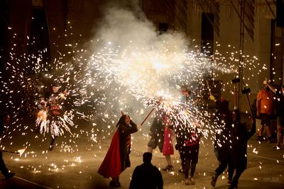 Espectacle de foc i gegants