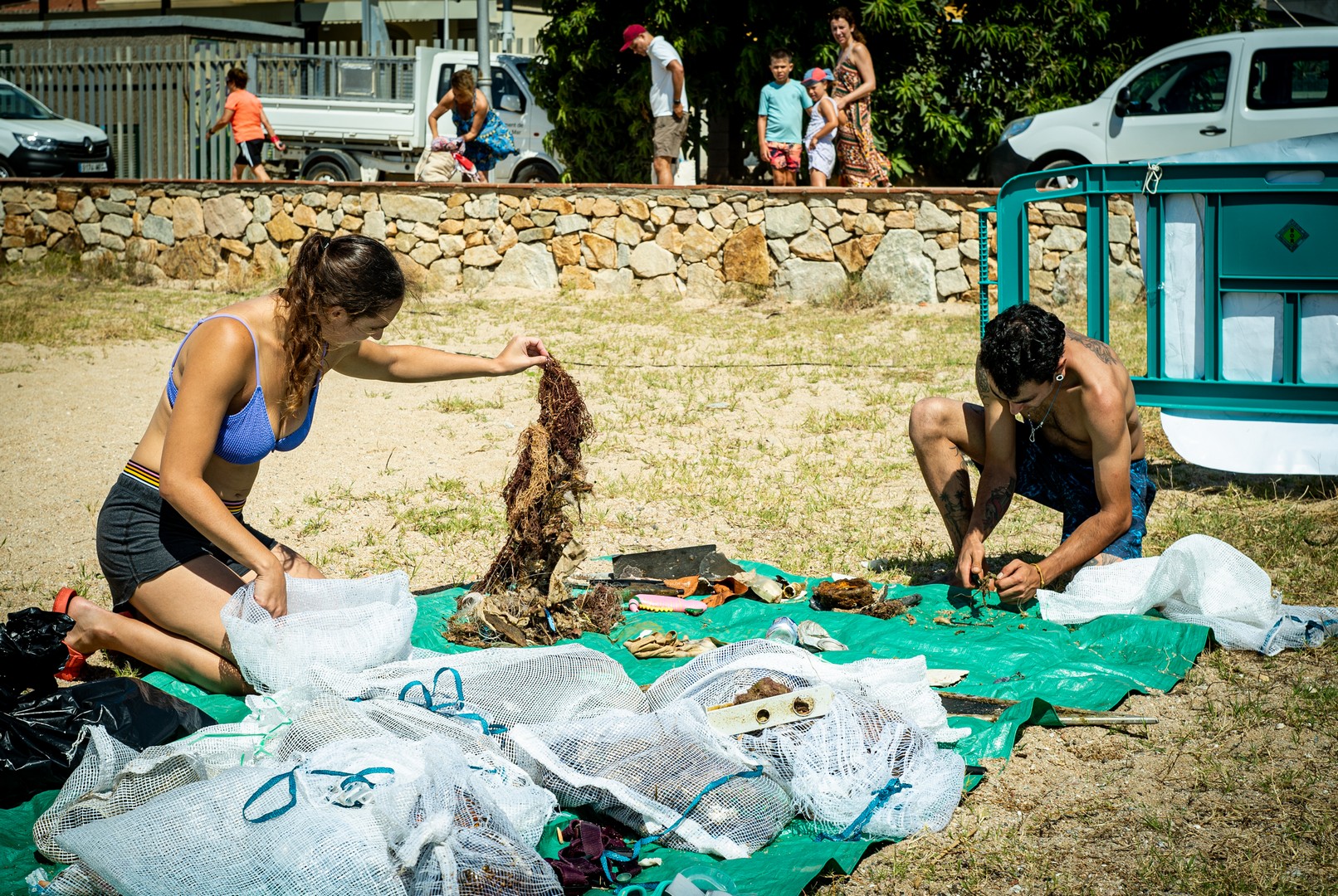 Neteja de la costa i fons mar