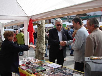 Estand dels Amics de la sardana