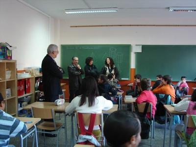 Visita institucional CEIP Misericrdia - Nadal 2009