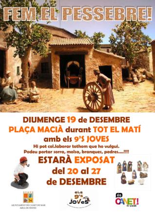 Cartell Fem el Pessebre