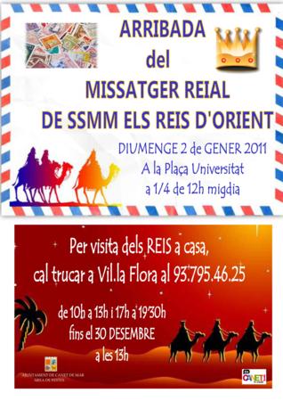 Cartell del Missatger dels reis mags