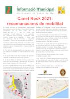Canet Rock - recomanacions de mobilitat