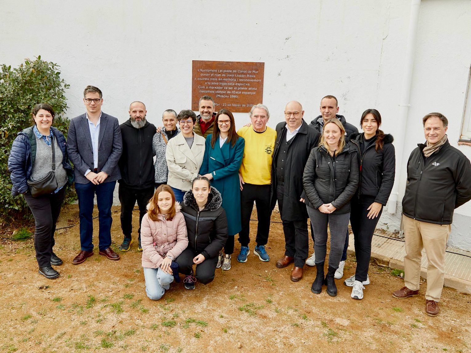 Placa Jordi Llopart i Marxa Atltica