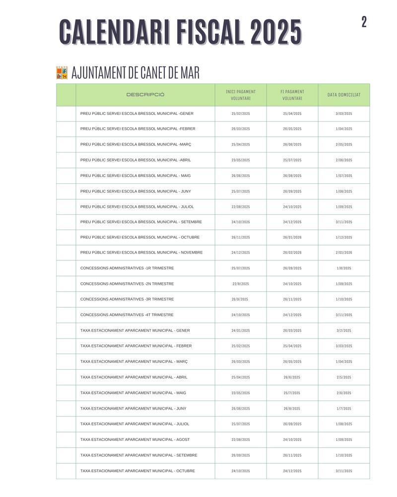 calendari fiscal 2025 full 2