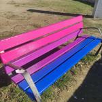 Banc Bisexual al passeig