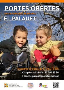 Cartell portes obertes palauet