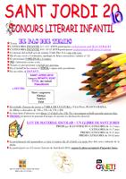 Cartell concurs literari Sant Jordi pdf