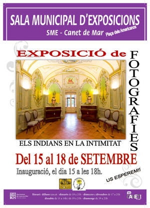 Cartell exposici Indians