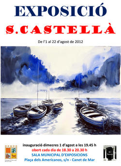 Cartell exposici Salvador Castell