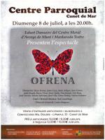 Cartell espectacle Ofrena