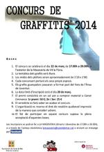 Cartell concurs grafits - 2014
