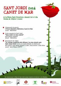 Cartell Sant Jordi Biblioteca - 2014