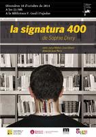 Presentació llibre: La signatura 400