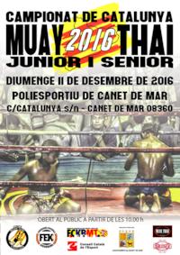 Campionat Catalunya Muay Thai - 2017