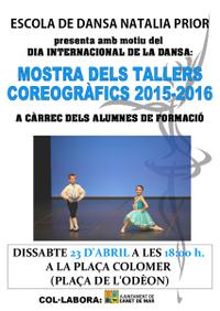 Cartell dia de la dansa - Natalia Prior - abril 2016