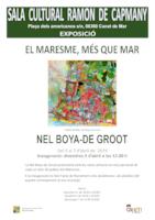 Cartell exposici Nel Boya-de Groot - 2019