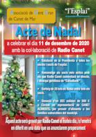 Cartell acte Nadal - associació gent gran - 2020