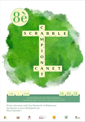Cartell Campionat Scrabble