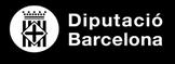 logotip Diputació BCN en fons negre