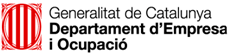 Logo departament d'Ocupaci i empresa de la Generalitat de Catalunya