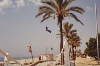 bandera blava platja