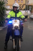 moto policia