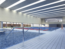 imatge del projecte de la piscina