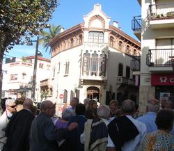 Visita jubilats El Papiol al Modernisme de Canet