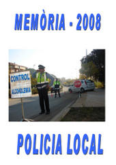 Portada Memòria Policia Local 2008