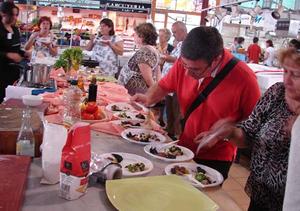 curs de cuina a la Plaça Mercat