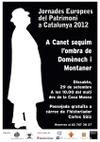 Cartell jornades patrimoni 2012