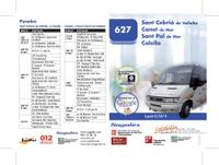 Horari Bus Canet-Calella - 2014